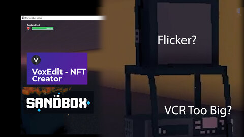 Using VoxEdit to Creat Assets for The Sandbox - P2E Play to Earn NFT Creation