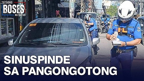 MMDA enforcer na nangotong umano sa isang nars sa Quezon City, sinuspinde