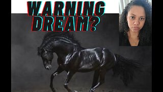 Warning Dream, Revelation 6 : 5-6 The Black Horse!