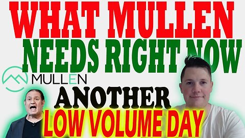 What Mullen NEEDS To do RIGHT NOW │ Mullen Shorts INCREASE 1.2M Shares⚠️ Mullen Investors Must Watch