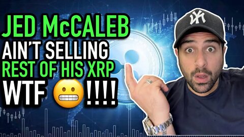 🚨 JED McCALEB AIN'T SELLING REST OF HIS XRP (RIPPLE) WTF!!! | XDC (XINFIN) WILL BE HUGE | HBAR IS UP