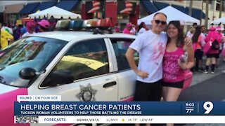 Volunteer works to help breast cancer patients cope