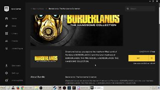 2020 Epic Games Store borderlands 2 free