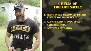 The 4 Rules of Gun Safety!