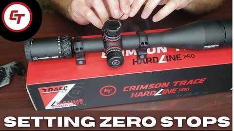 Setting Zero Stops on the Crimson Trace Hardline Pro