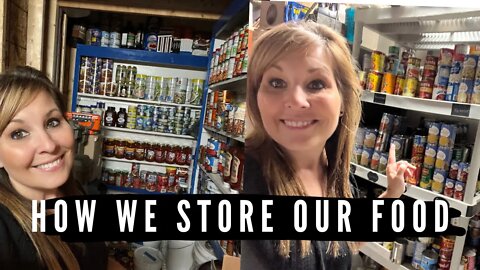 September Pantry Restock | Organize With Me | Storing our Emergency Food Storage in OUR Garage