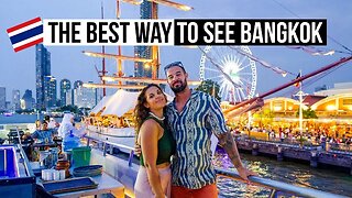 The BEST view of Bangkok | SURPRISE dinner cruise for ONLY $20