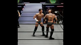 aew fight foreve cm punk put the Anaconda Vise on Malakai Black #aewfightforever