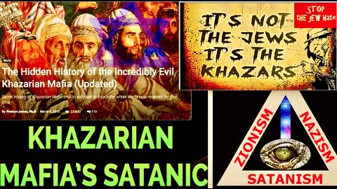 Luciferian Satanic Cabal Khazarian Mafia Religious Chameleons Illuminati Donald Jeffries Victor Hugo