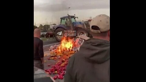 French Farmer Revolt Video Clips