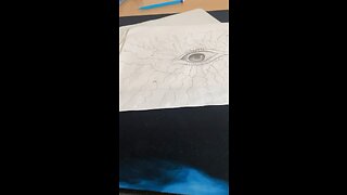 Eye drawing sketch👁️