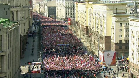 Victory march in Moscow 2022