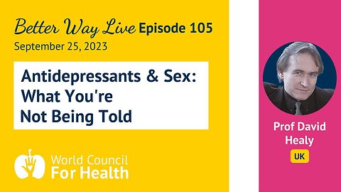 Antidepressants & Sex: What You're Not Being Told