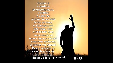 O amor e a verdade se encontraram — #Jovenspregadores #mensagemdeDeus #Agradeço #Reflexão #oração