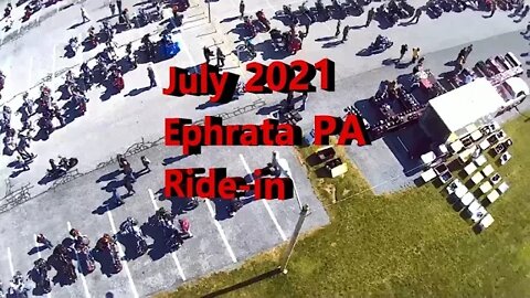 Impromptu group ride, Ephrata PA Motorcycle ride-in, Scooter fishing! Happy July 4th!