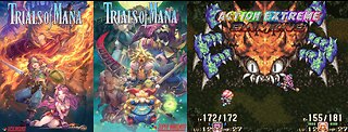 Trials of Mana (Super Nintendo Version) - Full Metal Hugger Crab Boss Fight