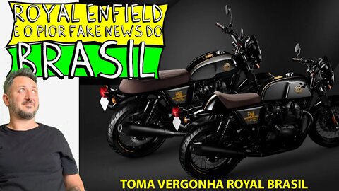 ROYAL ENFIELD lança TEASER de NOVA MOTO no instagram, e faz o PIOR FAKE NEWS do BRASIL