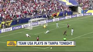 Tampa hosts USA Gold Cup soccer game Wednesday