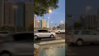 Abu Dhabi Downtown Evening View 🇦🇪❤️ #shorts #youtubeshorts #viralvideo #viralshorts #viralshort