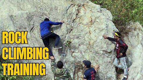 পাহাড়ে উঠার প্রাথমিক প্রশিক্ষণ ||Rock climbing Training|| Purulia || India