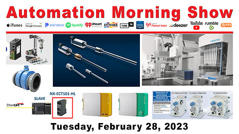 CANXL, PLCNext, EtherCAT, Packaging Trends, Raspberry Pi & more today on the Automation Morning Show