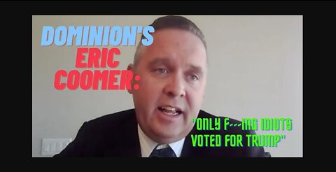 Was Eric Coomer of Dominion Caught Read Antifa Handed? YOU DECIDE!