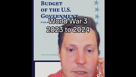 U.S. Budget increase indicates WWIII