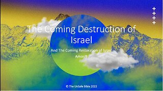 Amos 9 The Coming Destruction of Israel