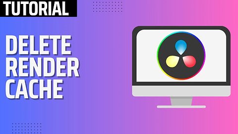 How To Delete Render Cache In Davinci Resolve 18