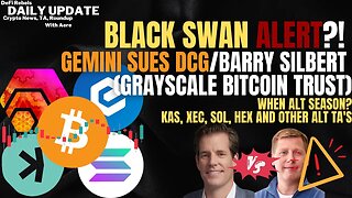 Gemini Sues DCG, Binance FUD (Bitcoin, HEX, SOL, XEC, KAS, BNB Price TA Update) Crypto TA & News
