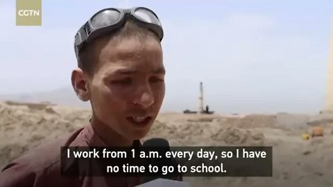 Children's Day in Afghanistan: They work for a piece of bread, hoping for a better future