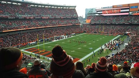 Man's First Professional Sports Game #NFL #Browns #Bengals #2019