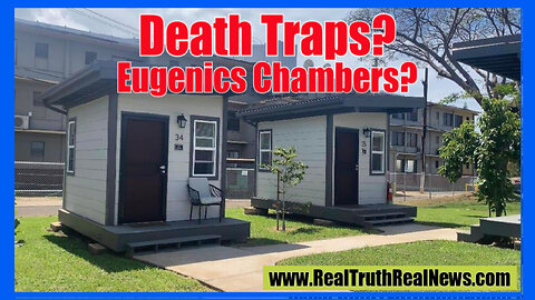 🏝️ Is Maui Governor Josh Green's 1$ Billion FEMA Center For Fire Victims About Eugenics? Are They Gas Chambers? You Be the Judge....