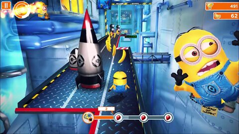 Despicable Me Minion Rush Level 3 - Commit 3 Despicable Actions by Smashing Other Minions