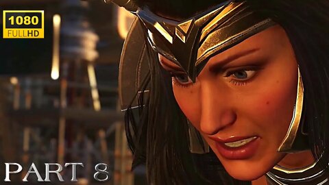 Injustice 2 Walkthrough Gameplay Part 8 - Chapter 8: Goddess of War (Wonder Woman) PC @(1080p) HD