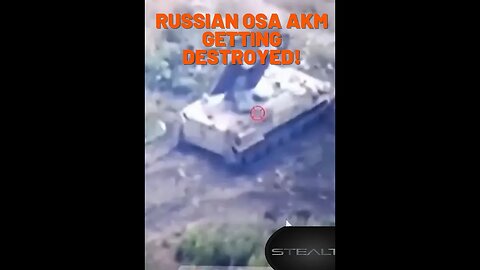 Russian OSA AKM Getting destroyed