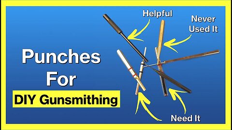 A Beginner's Guide to Gunsmith Punches for Firearms
