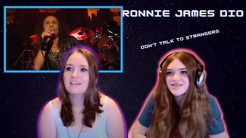 Ronnie James Dio | Don't Talk To Strangers | Kathy and Lulu Reaction