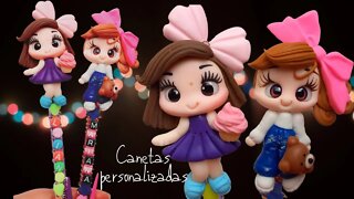 CANETA PERSONALIZADA! FAÇA PARA VOCÊ, VENDA, OU DÊ DE PRESENTE!😀🎁🧡💜❤️💙💚🎁PEN DECORATION!