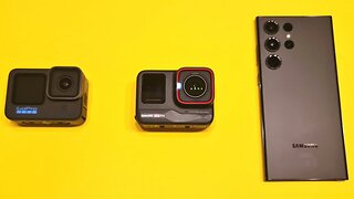 8K video test and comparison | Insta360 Ace Pro vs GoPro 12 vs Galaxy S24 Ultra