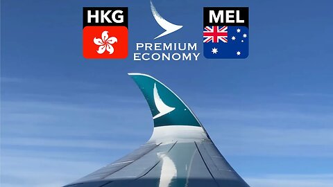 CATHAY PACIFIC A350 PREMIUM ECONOMY: Improvement Needed ⚠️