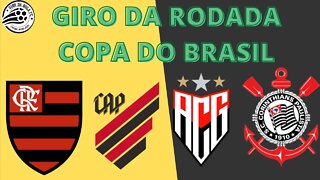 Rodada Copa do Brasil - Notícias e Ficha Técnica das Partidas