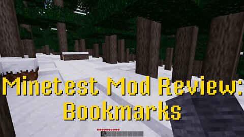 Minetest Mod Review: Bookmarks