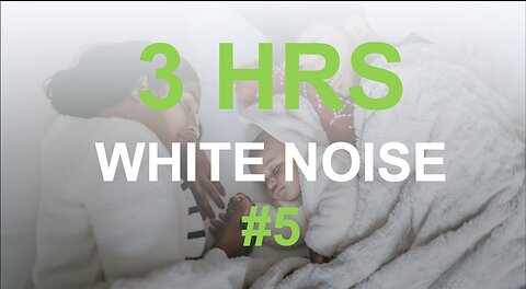 🤍 White Noise – Black Screen ⬛ | #5 | 3 Hours Suburb Sounds For Focus, Relaxation, and Sleep