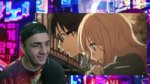 Rap do Arima Kousei 『 Shigatsu Wa Kimi no Uso 』 | A DOR DO SILÊNCIO | AniRap [ React ]