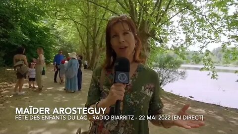 Maider Arosteguy La fete des enfants du lac Biarritz 22 05 2022 [en direct]