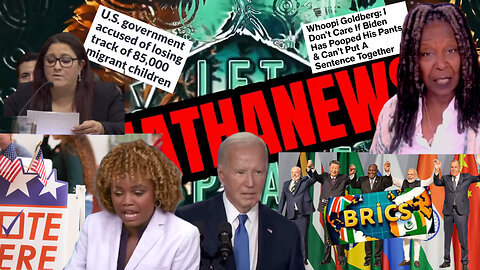 Biden's Withdrawal; SAVE act; Migrant Children Missing!; BRICS; End of the World!? | WHATHANEWS Ep:5
