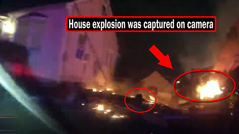 You Won't Believe The Latest From A house explosion was captured on camera.
