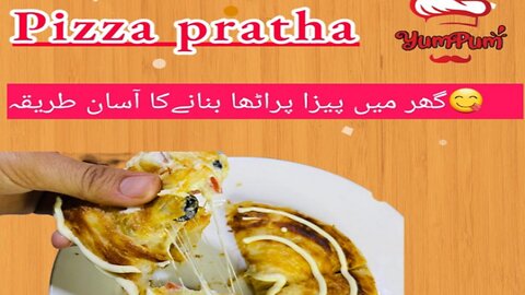 PIZZA PRATHA❤👈