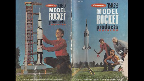 1969 Centuri Model Rocket Catalog